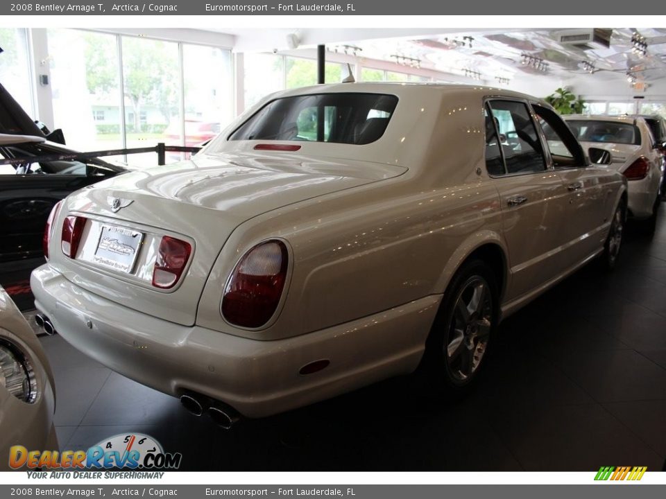 2008 Bentley Arnage T Arctica / Cognac Photo #4