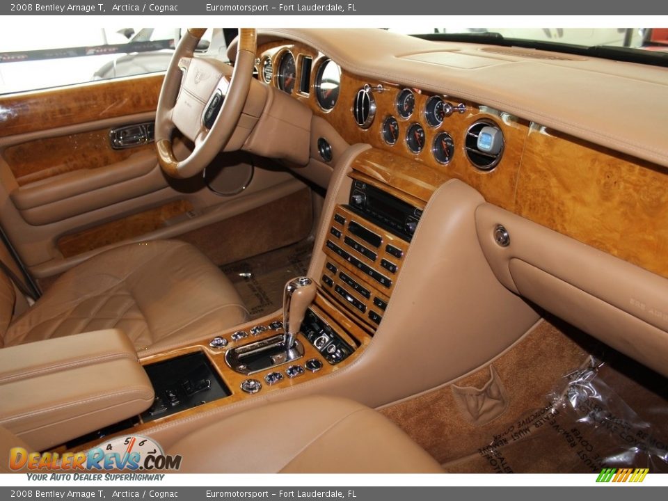 2008 Bentley Arnage T Arctica / Cognac Photo #7
