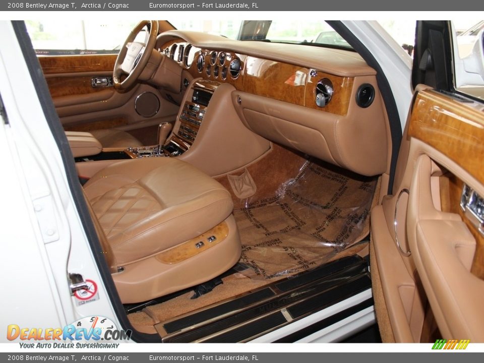 2008 Bentley Arnage T Arctica / Cognac Photo #8