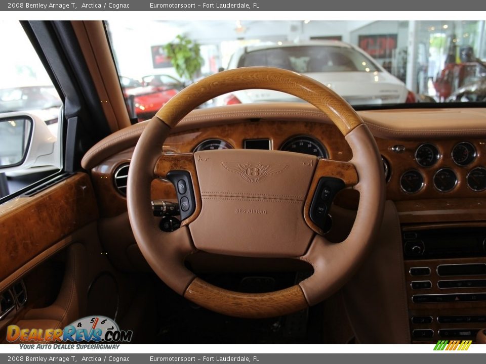 2008 Bentley Arnage T Arctica / Cognac Photo #9