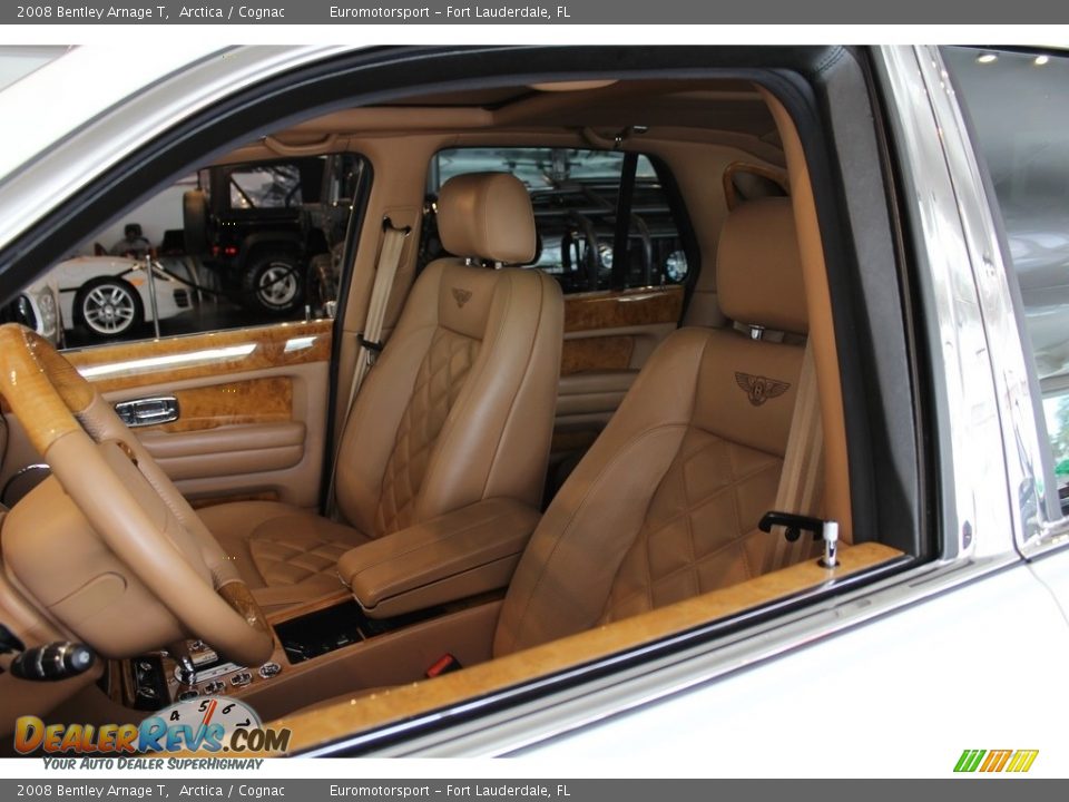 2008 Bentley Arnage T Arctica / Cognac Photo #11