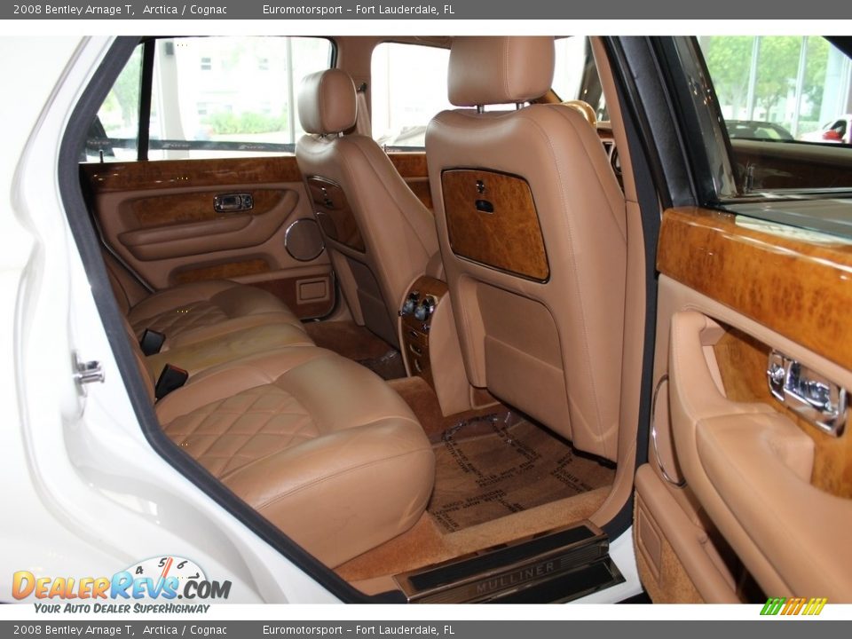 2008 Bentley Arnage T Arctica / Cognac Photo #12
