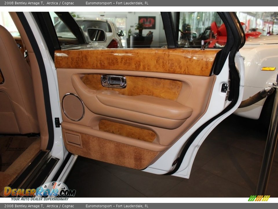 2008 Bentley Arnage T Arctica / Cognac Photo #13