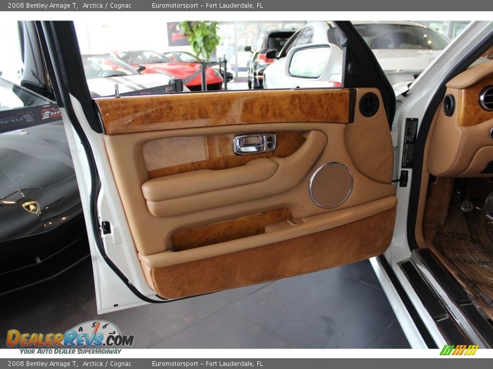 2008 Bentley Arnage T Arctica / Cognac Photo #14