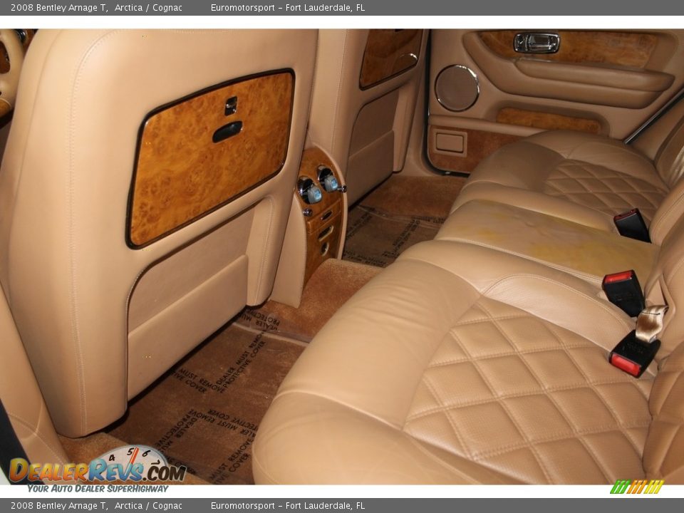 2008 Bentley Arnage T Arctica / Cognac Photo #15