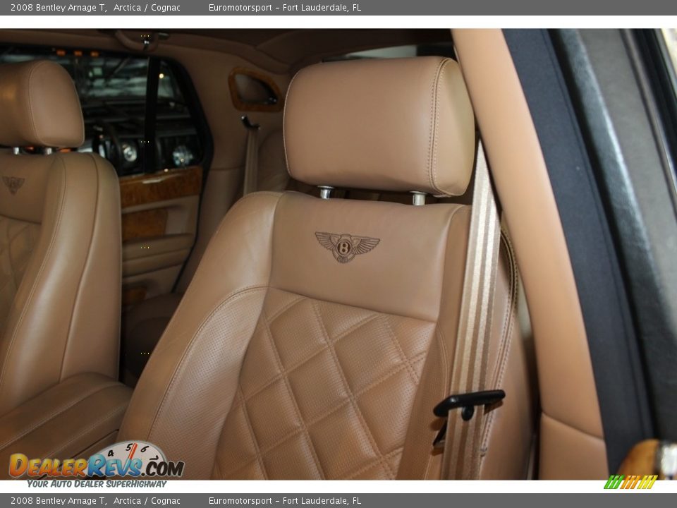 2008 Bentley Arnage T Arctica / Cognac Photo #16