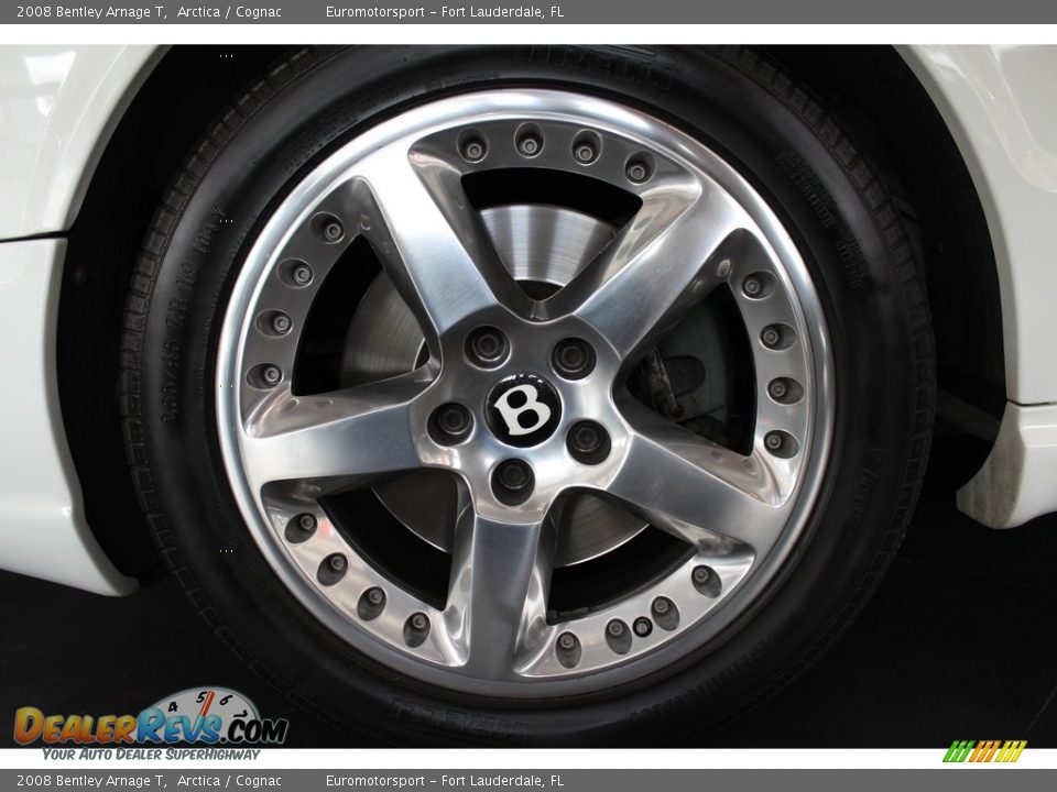 2008 Bentley Arnage T Arctica / Cognac Photo #21