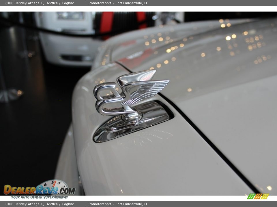2008 Bentley Arnage T Arctica / Cognac Photo #23