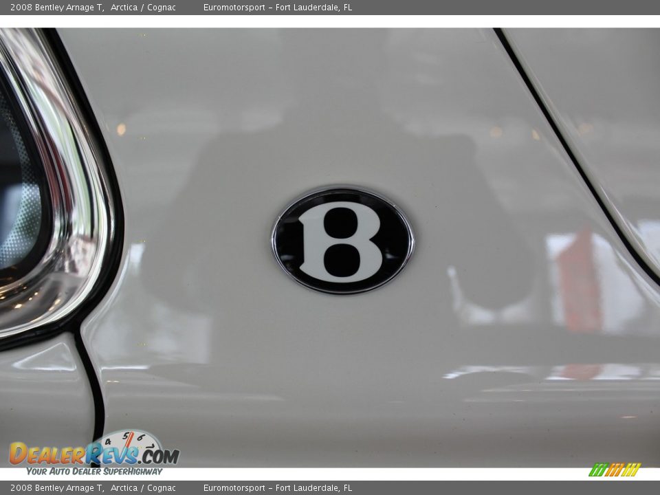 2008 Bentley Arnage T Arctica / Cognac Photo #24