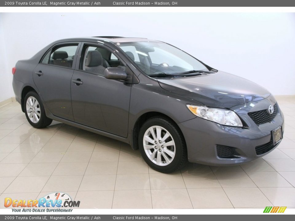 2009 Toyota Corolla LE Magnetic Gray Metallic / Ash Photo #1