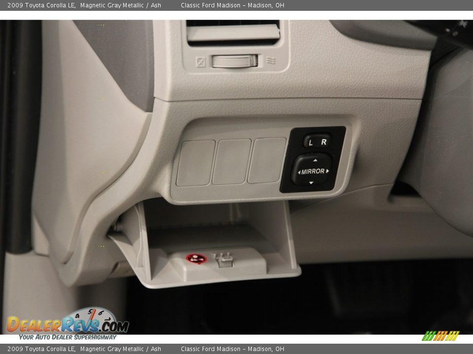 2009 Toyota Corolla LE Magnetic Gray Metallic / Ash Photo #6