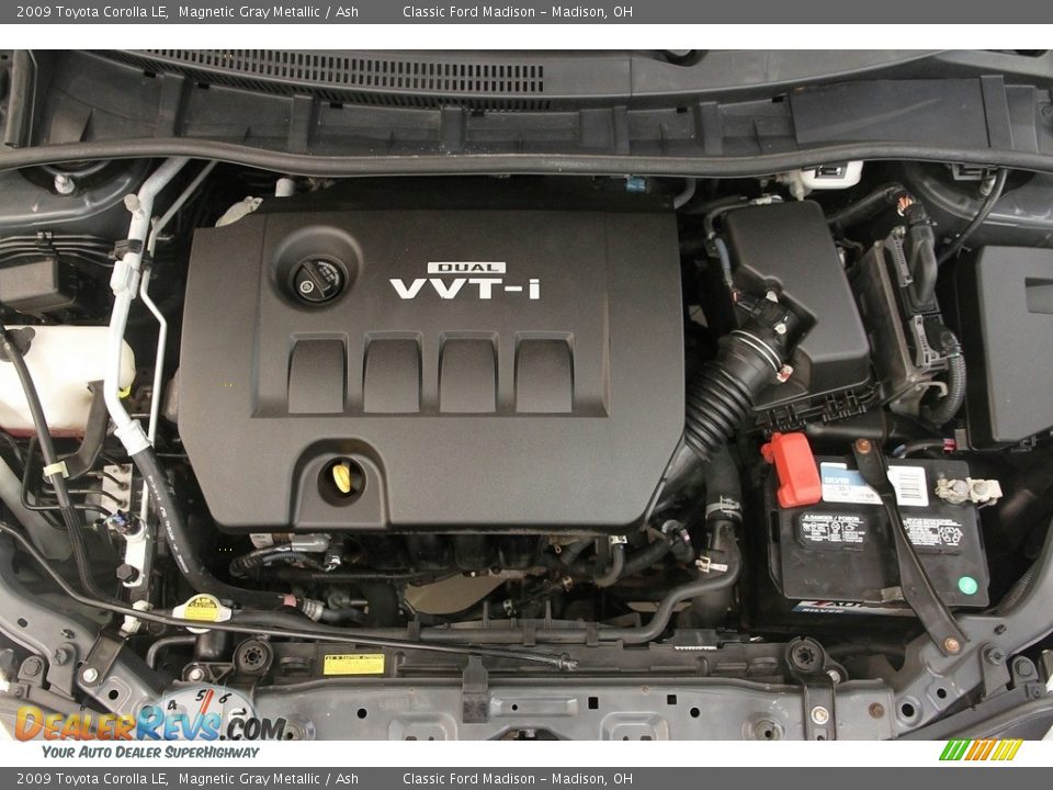 2009 Toyota Corolla LE Magnetic Gray Metallic / Ash Photo #20