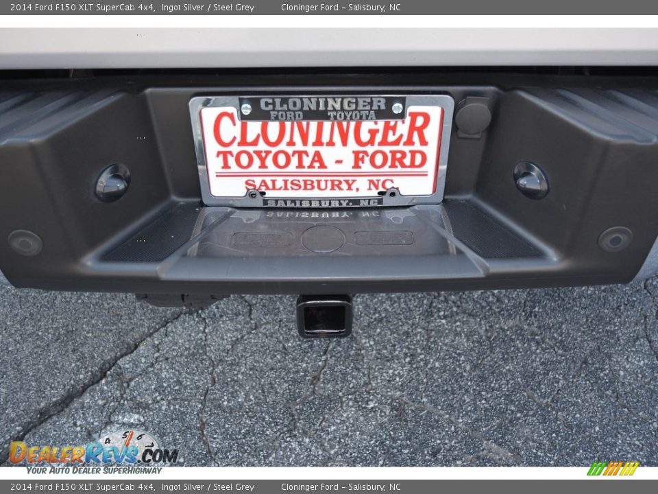 2014 Ford F150 XLT SuperCab 4x4 Ingot Silver / Steel Grey Photo #9