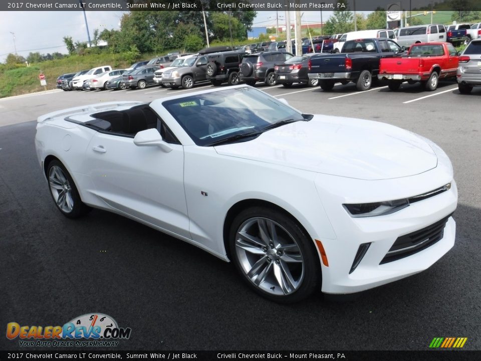 Front 3/4 View of 2017 Chevrolet Camaro LT Convertible Photo #12