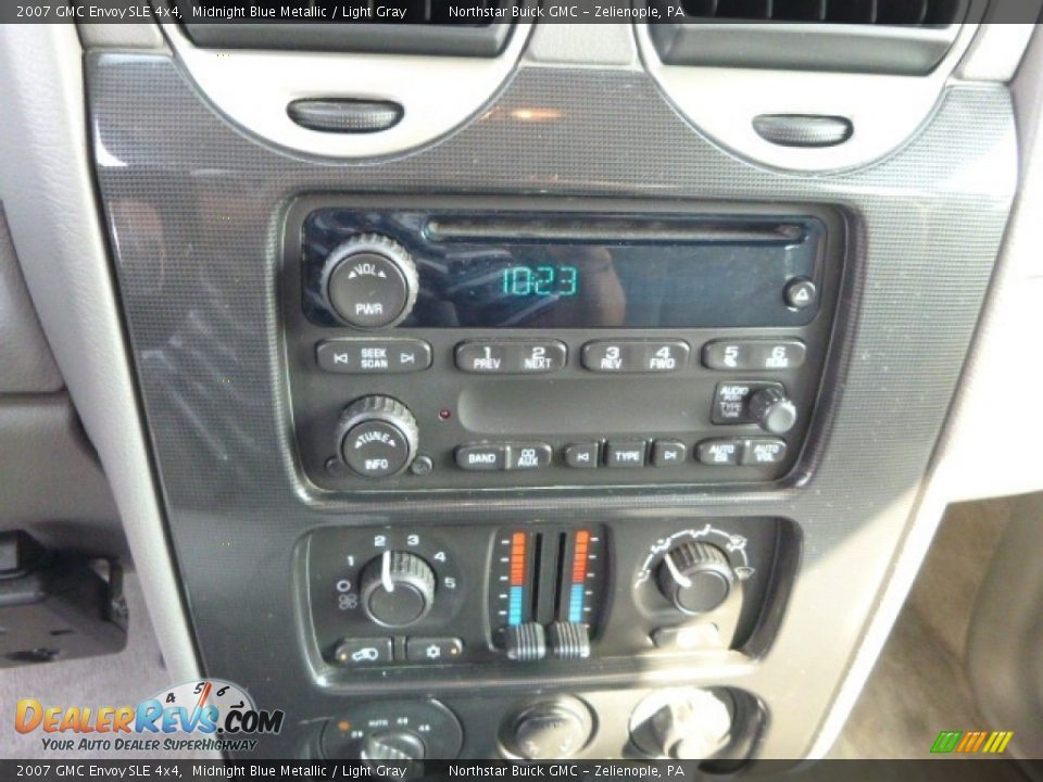 2007 GMC Envoy SLE 4x4 Midnight Blue Metallic / Light Gray Photo #22