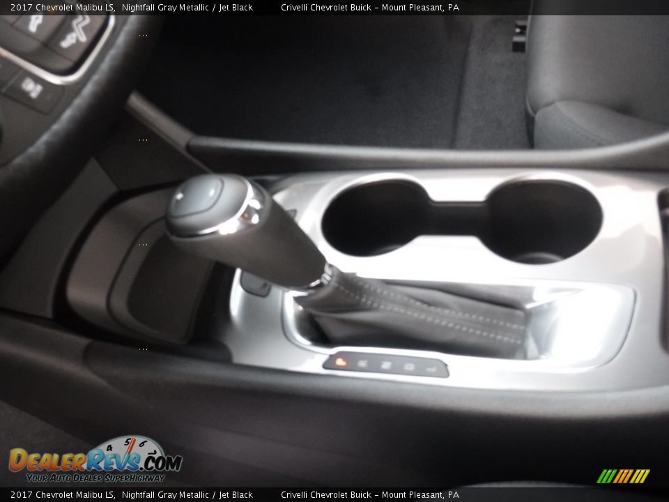2017 Chevrolet Malibu LS Nightfall Gray Metallic / Jet Black Photo #13