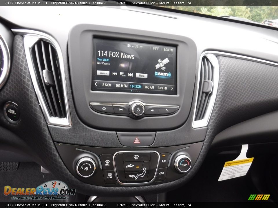 Controls of 2017 Chevrolet Malibu LT Photo #13