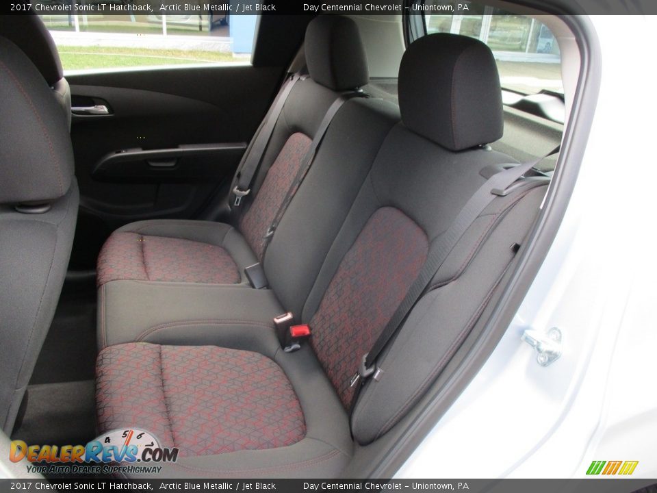 Rear Seat of 2017 Chevrolet Sonic LT Hatchback Photo #12