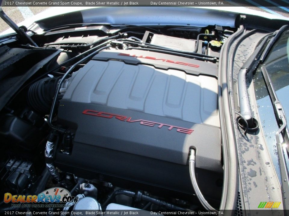 2017 Chevrolet Corvette Grand Sport Coupe Blade Silver Metallic / Jet Black Photo #13