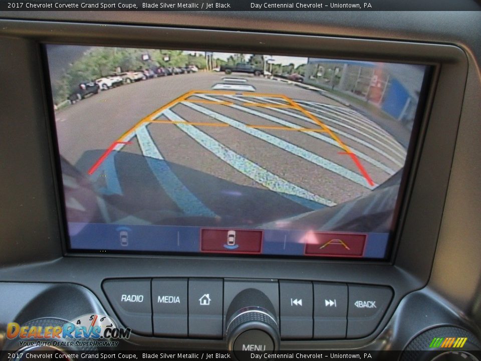 2017 Chevrolet Corvette Grand Sport Coupe Blade Silver Metallic / Jet Black Photo #18