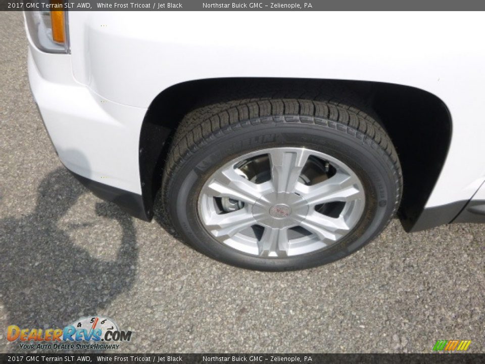 2017 GMC Terrain SLT AWD White Frost Tricoat / Jet Black Photo #2