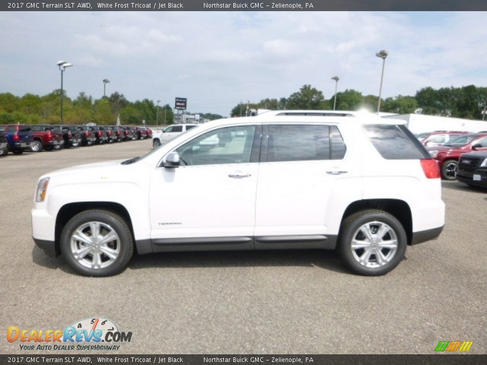 2017 GMC Terrain SLT AWD White Frost Tricoat / Jet Black Photo #3
