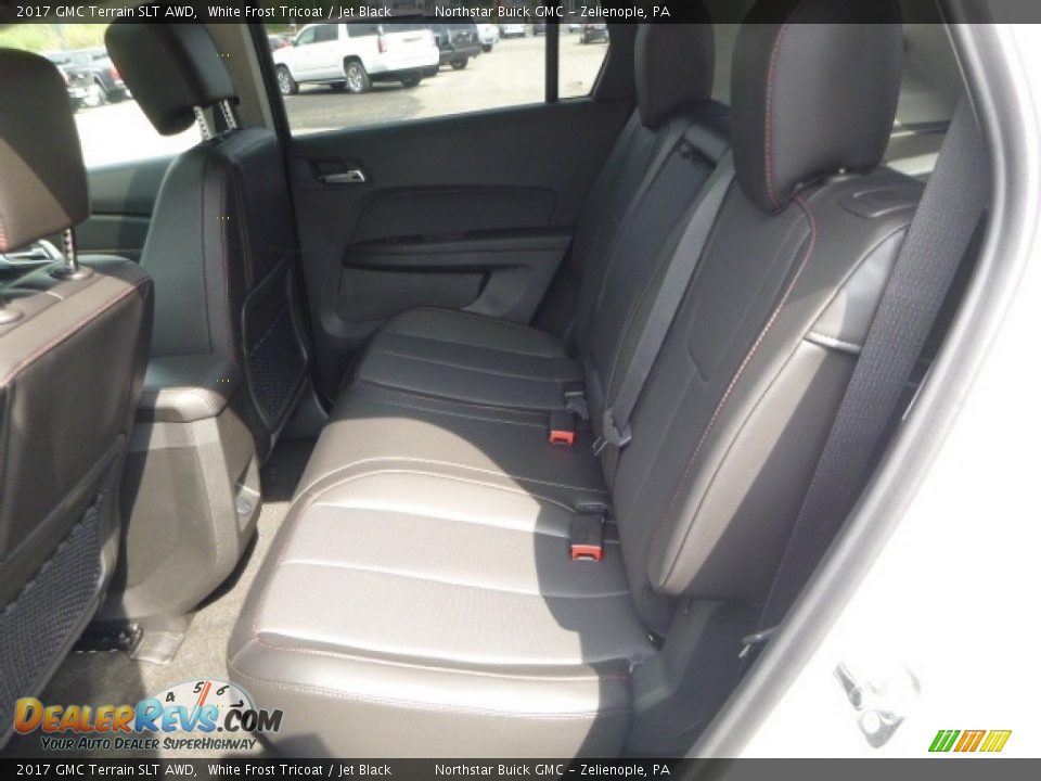 2017 GMC Terrain SLT AWD White Frost Tricoat / Jet Black Photo #4