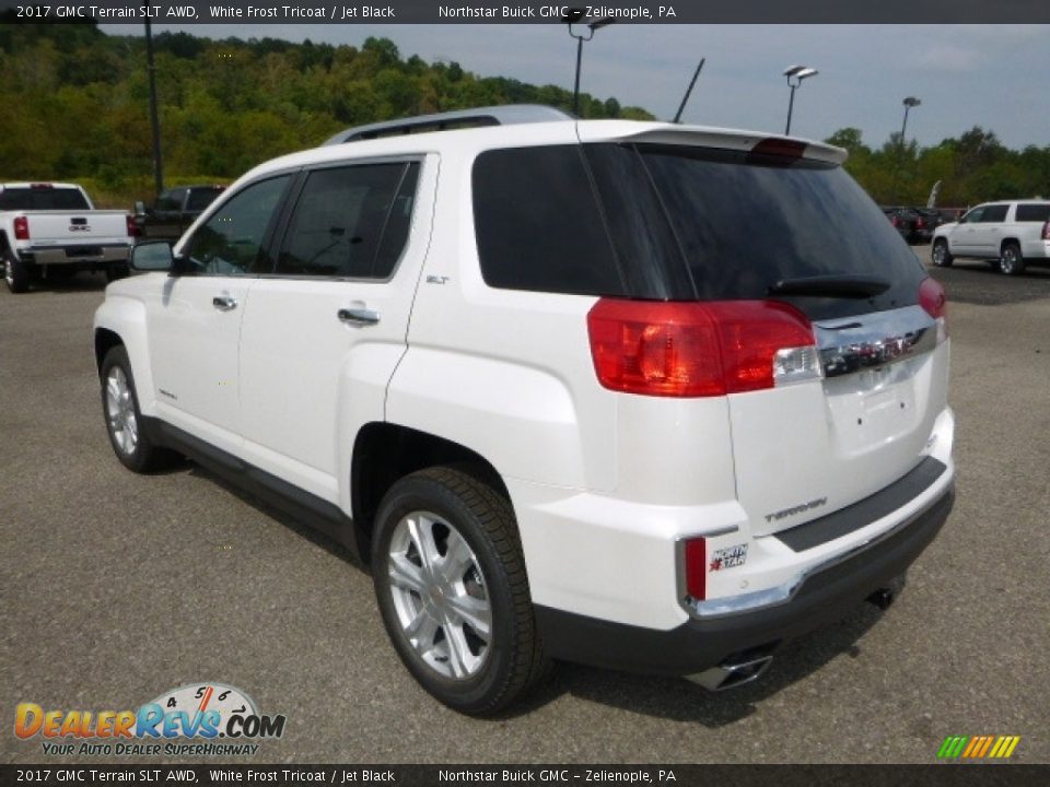 2017 GMC Terrain SLT AWD White Frost Tricoat / Jet Black Photo #5