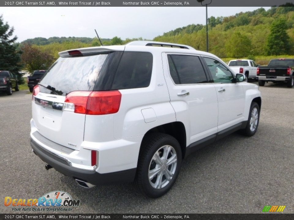 2017 GMC Terrain SLT AWD White Frost Tricoat / Jet Black Photo #7