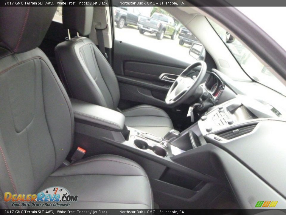 2017 GMC Terrain SLT AWD White Frost Tricoat / Jet Black Photo #9