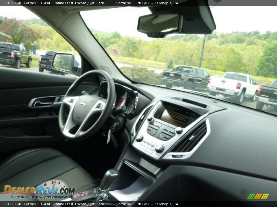 2017 GMC Terrain SLT AWD White Frost Tricoat / Jet Black Photo #10