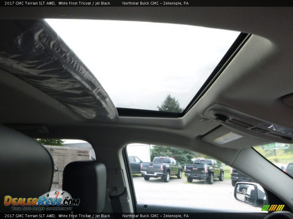 2017 GMC Terrain SLT AWD White Frost Tricoat / Jet Black Photo #11