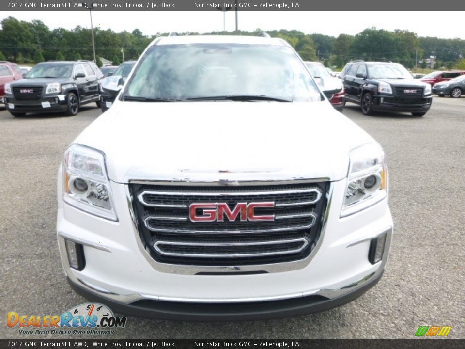 2017 GMC Terrain SLT AWD White Frost Tricoat / Jet Black Photo #13