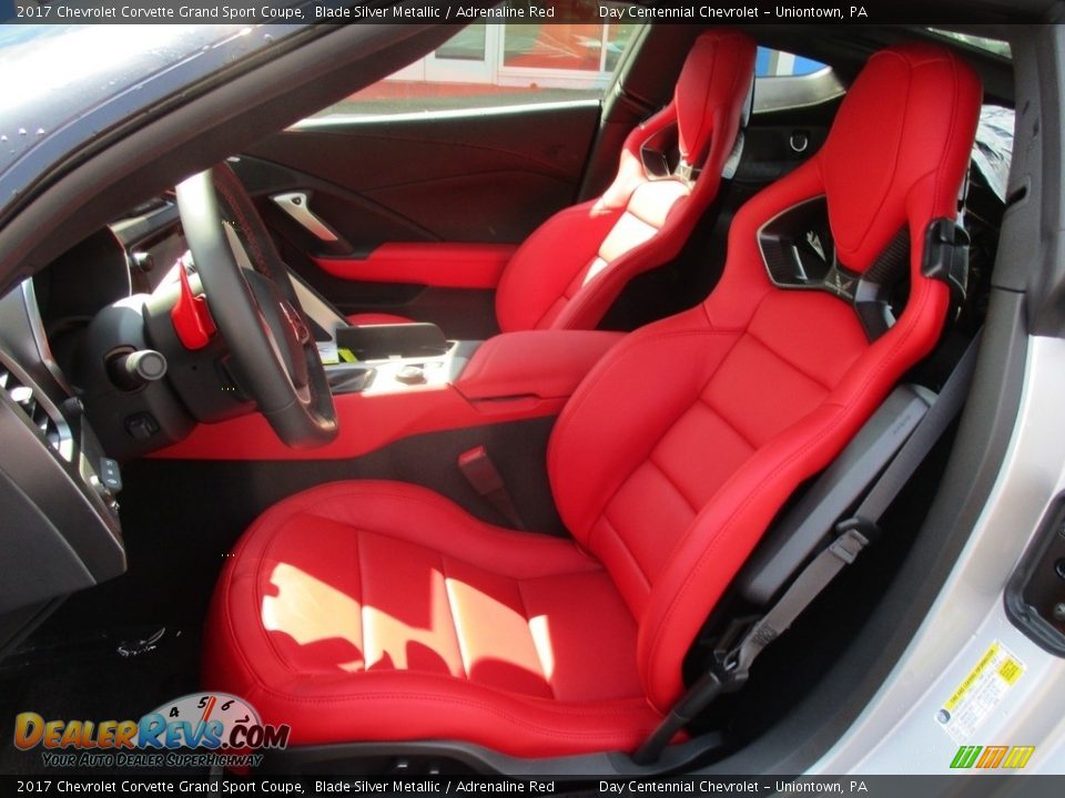Front Seat of 2017 Chevrolet Corvette Grand Sport Coupe Photo #13