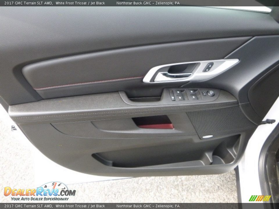 2017 GMC Terrain SLT AWD White Frost Tricoat / Jet Black Photo #15