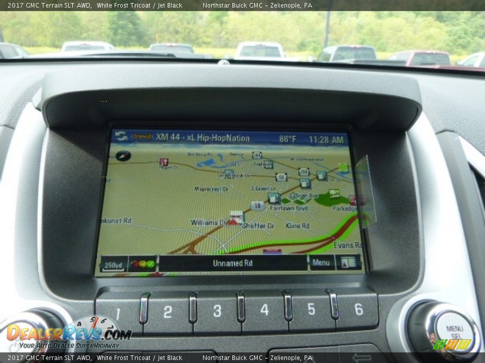 2017 GMC Terrain SLT AWD White Frost Tricoat / Jet Black Photo #17