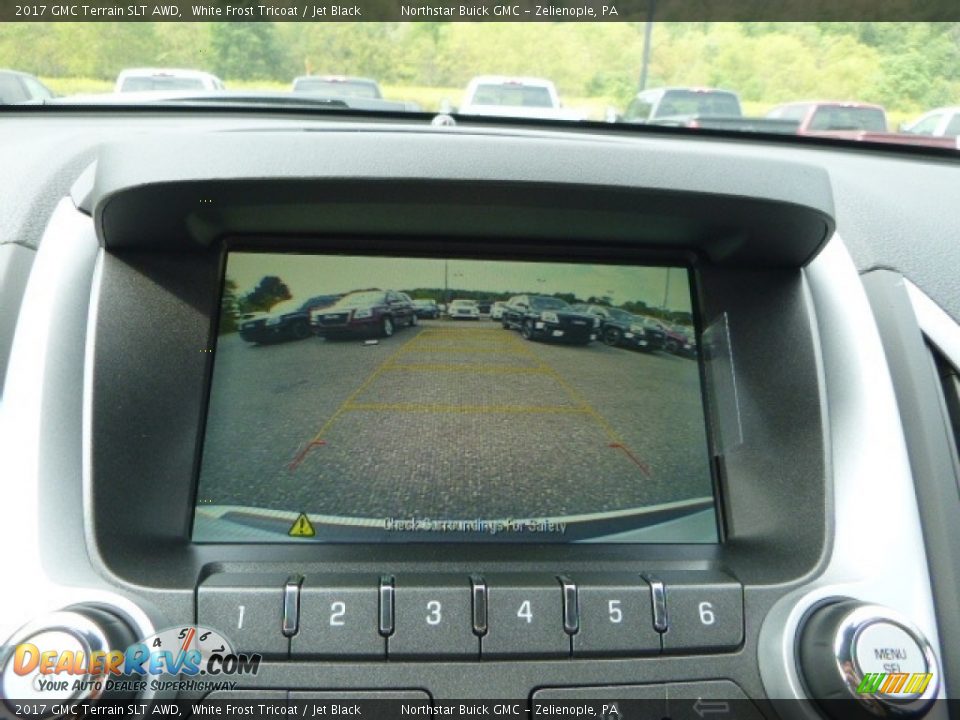 2017 GMC Terrain SLT AWD White Frost Tricoat / Jet Black Photo #18