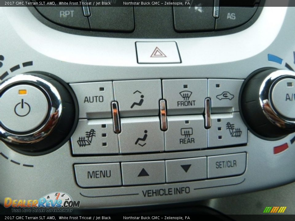 2017 GMC Terrain SLT AWD White Frost Tricoat / Jet Black Photo #19