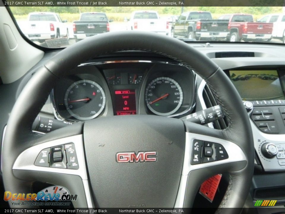 2017 GMC Terrain SLT AWD White Frost Tricoat / Jet Black Photo #20