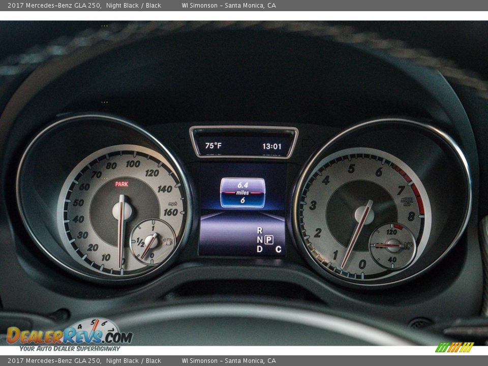 2017 Mercedes-Benz GLA 250 Night Black / Black Photo #6