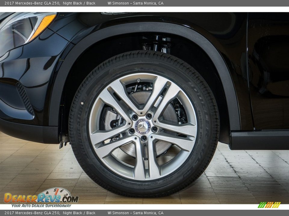 2017 Mercedes-Benz GLA 250 Night Black / Black Photo #10