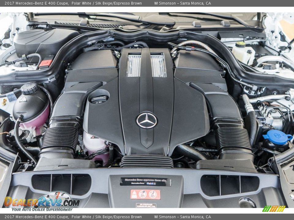 2017 Mercedes-Benz E 400 Coupe 3.0 Liter Turbocharged DOHC 24-Valve VVT V6 Engine Photo #9