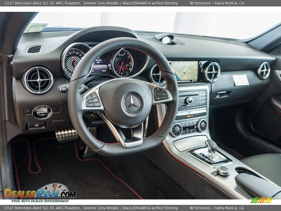 Dashboard of 2017 Mercedes-Benz SLC 43 AMG Roadster Photo #5