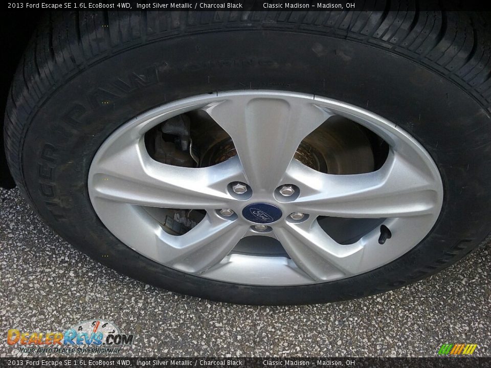2013 Ford Escape SE 1.6L EcoBoost 4WD Ingot Silver Metallic / Charcoal Black Photo #5