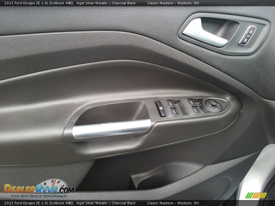 2013 Ford Escape SE 1.6L EcoBoost 4WD Ingot Silver Metallic / Charcoal Black Photo #6