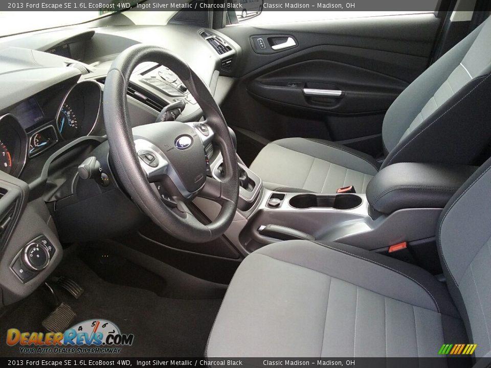 2013 Ford Escape SE 1.6L EcoBoost 4WD Ingot Silver Metallic / Charcoal Black Photo #7