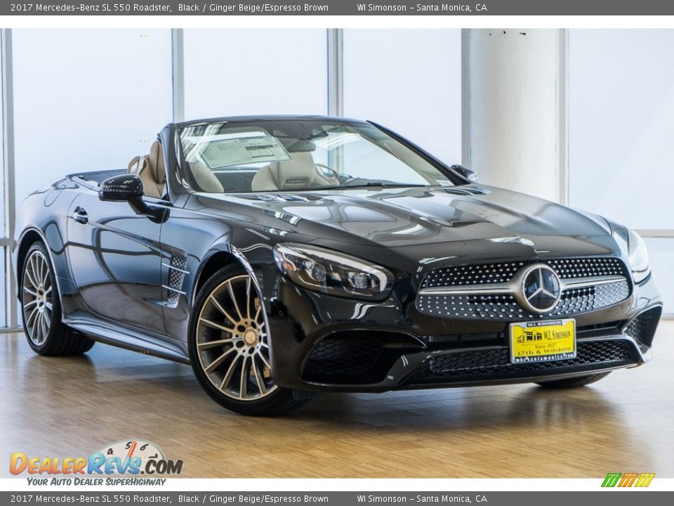 Front 3/4 View of 2017 Mercedes-Benz SL 550 Roadster Photo #12