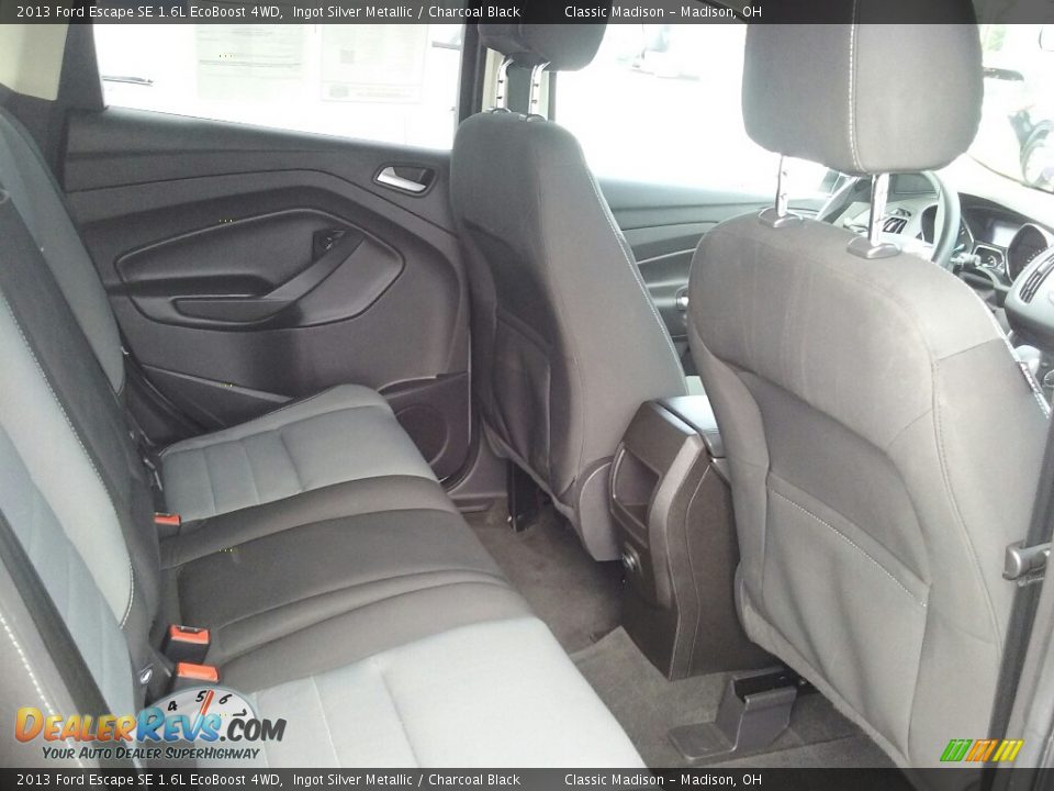 2013 Ford Escape SE 1.6L EcoBoost 4WD Ingot Silver Metallic / Charcoal Black Photo #17
