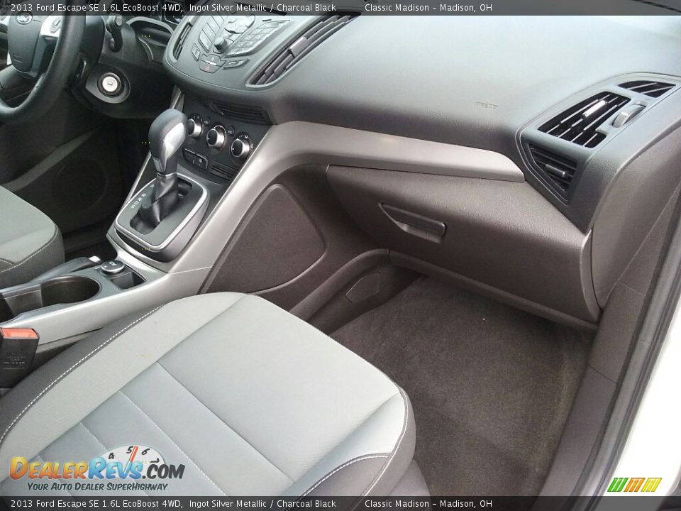 2013 Ford Escape SE 1.6L EcoBoost 4WD Ingot Silver Metallic / Charcoal Black Photo #20