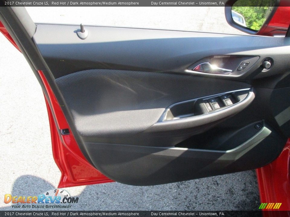 2017 Chevrolet Cruze LS Red Hot / Dark Atmosphere/Medium Atmosphere Photo #11